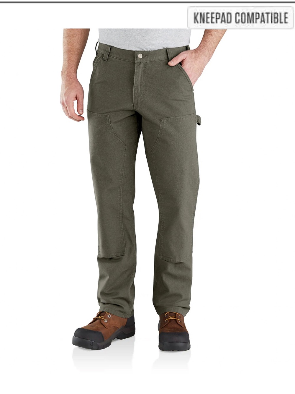 STYLE #103334
Relaxed Straight Rugged Flex™ Duck Double-Front Dungaree